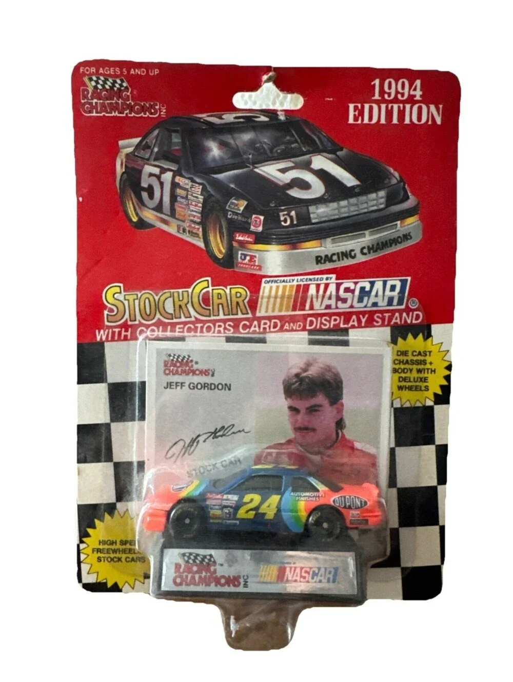 Jeff Gordon 1994 Edition Racing Champions #24 DuPont Nascar 1/64